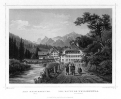 Stahlstich Bad Weissenburg