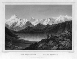 Stahlstich der Bachalpsee